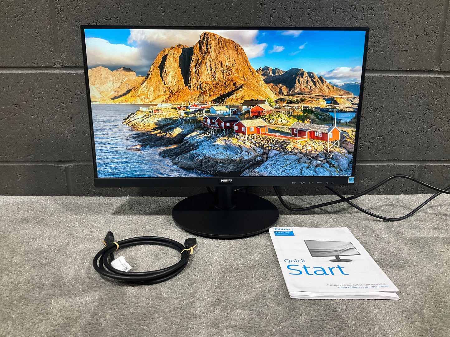 Philips-22--LED-LCD-Monitor--1080p-