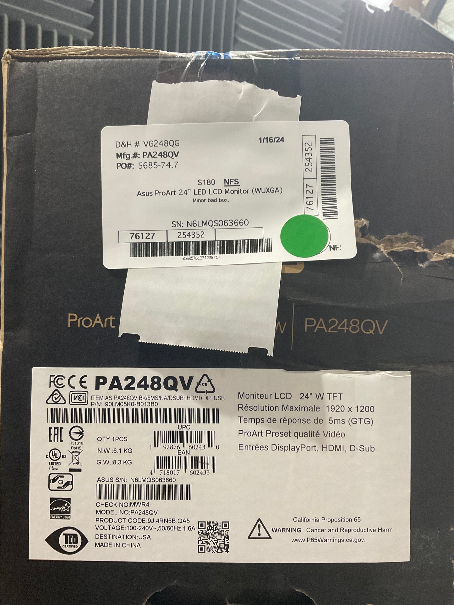 Asus-ProArt-24”-LED-LCD-Monitor--WUXGA-