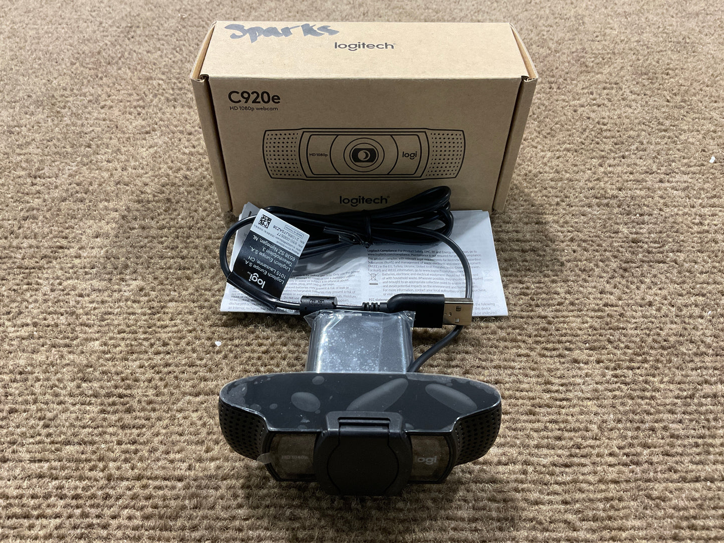 Logitech-C920e-Webcam--1080p-