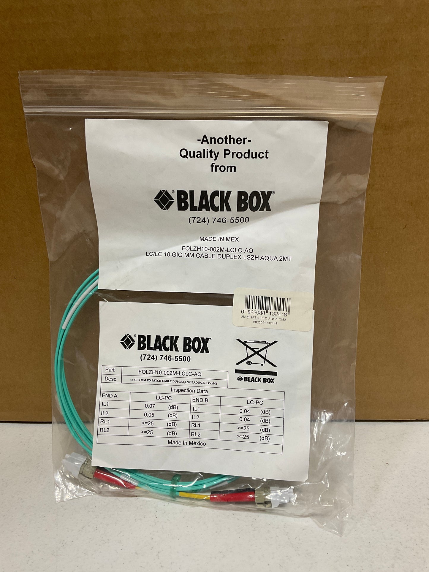 BlackBox-Multi-Mode-LC-LC-Duplex-Plenum-Patch-Cable---2-meters--green-