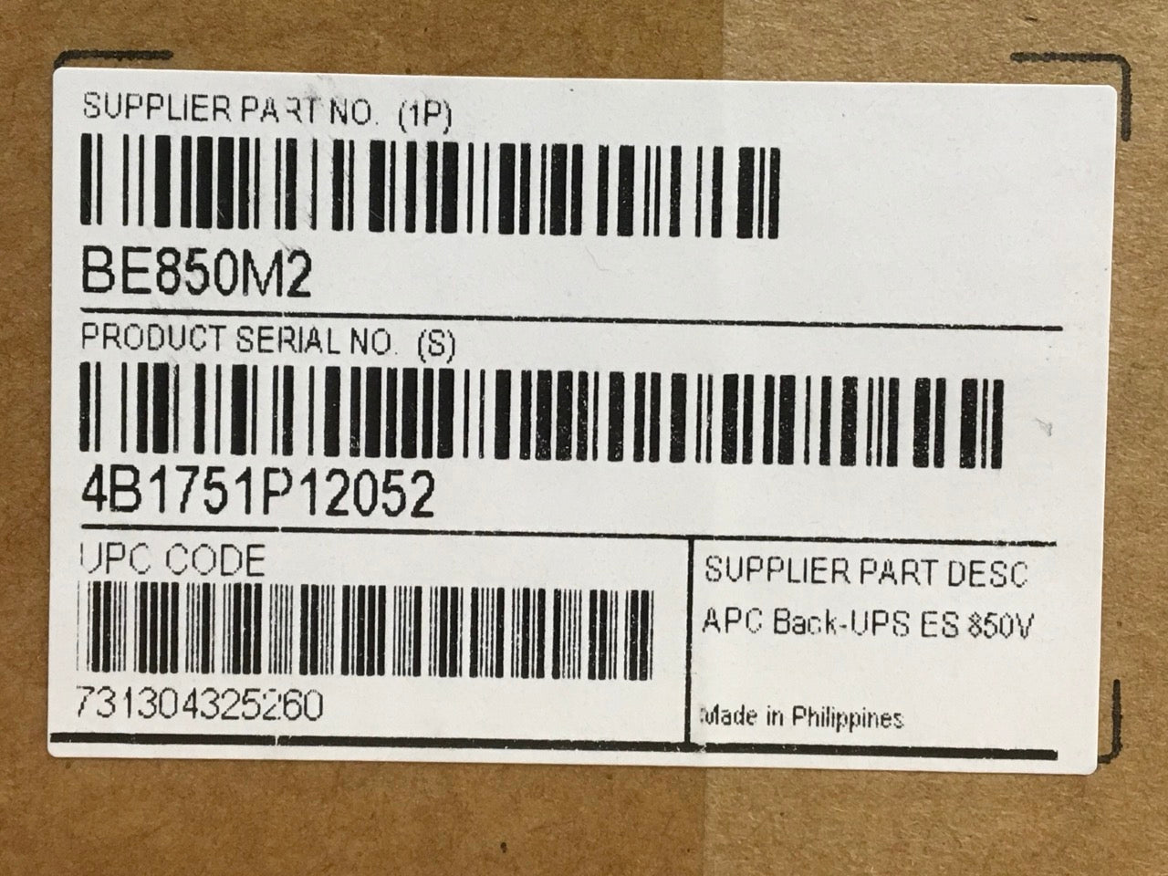 APC-BackUPS-850VA