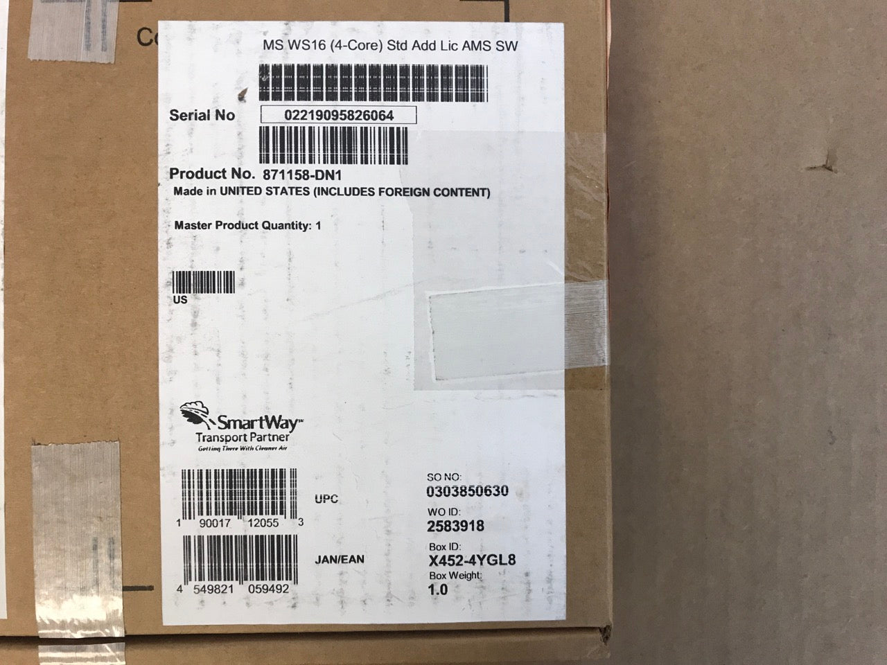 HPE-Microsoft-Windows-Server-2016-Standard-Edition--4-Additional-Cores-
