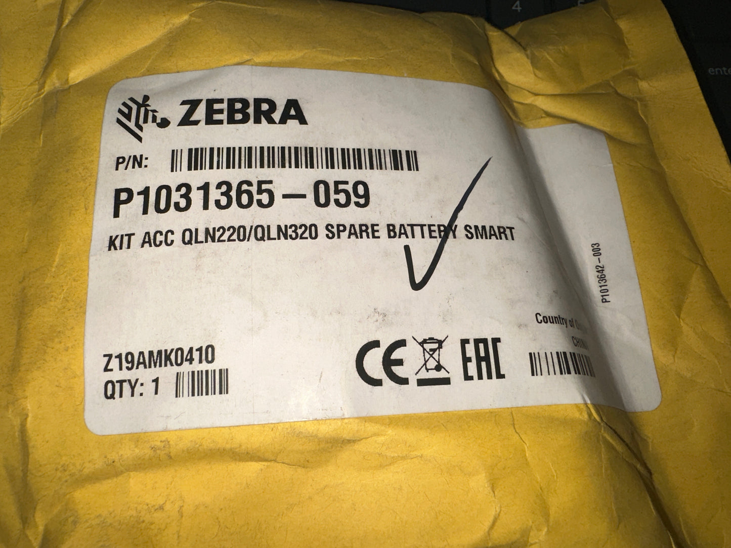 Zebra-Li-Ion-Battery--QLN220-QLN320-