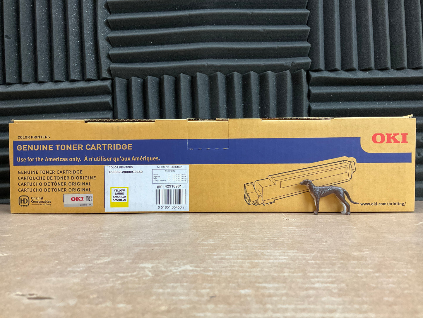 Okidata-Yellow-Toner-Cartridge--C9650-Series-