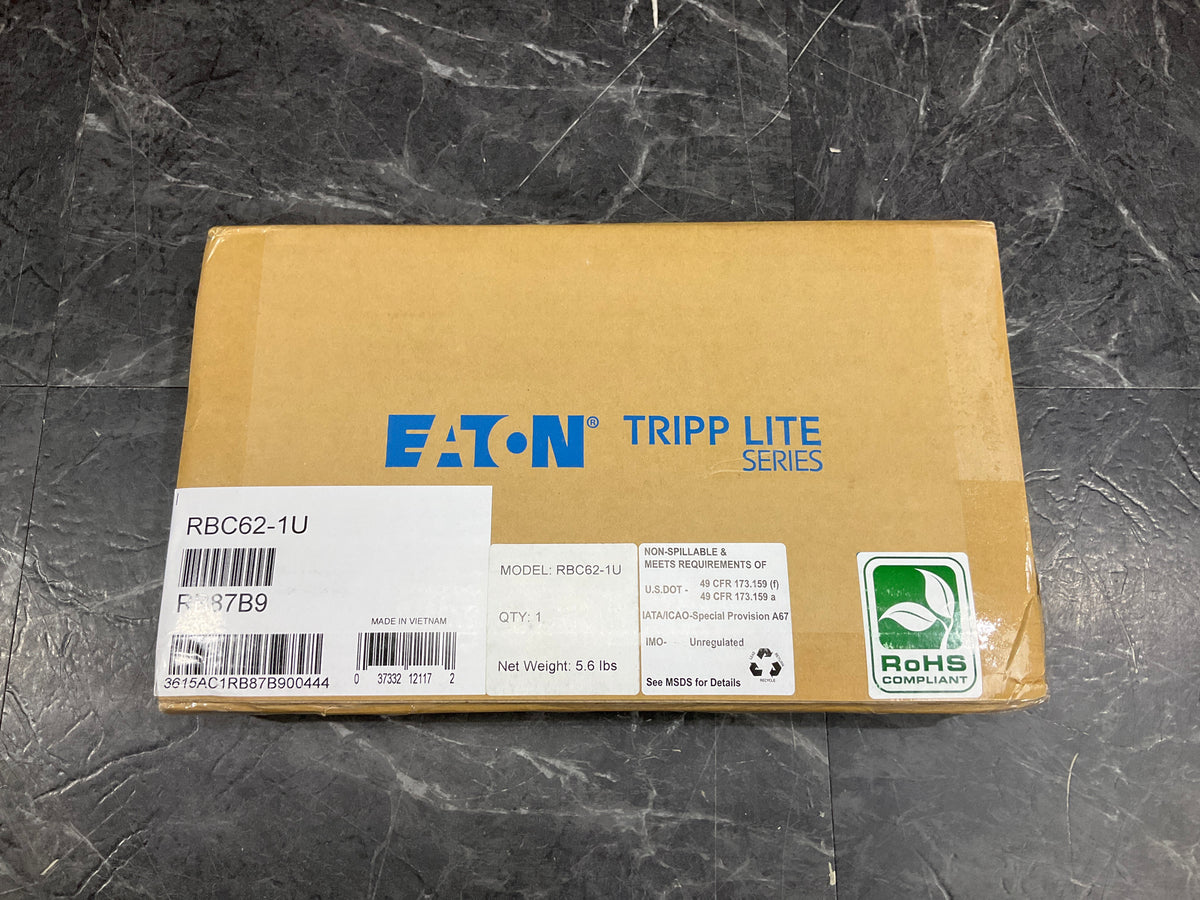 Eaton-Tripp-Lite-UPS-Replacement-Battery-Cartridge--12VDC,-RBC62-1U-