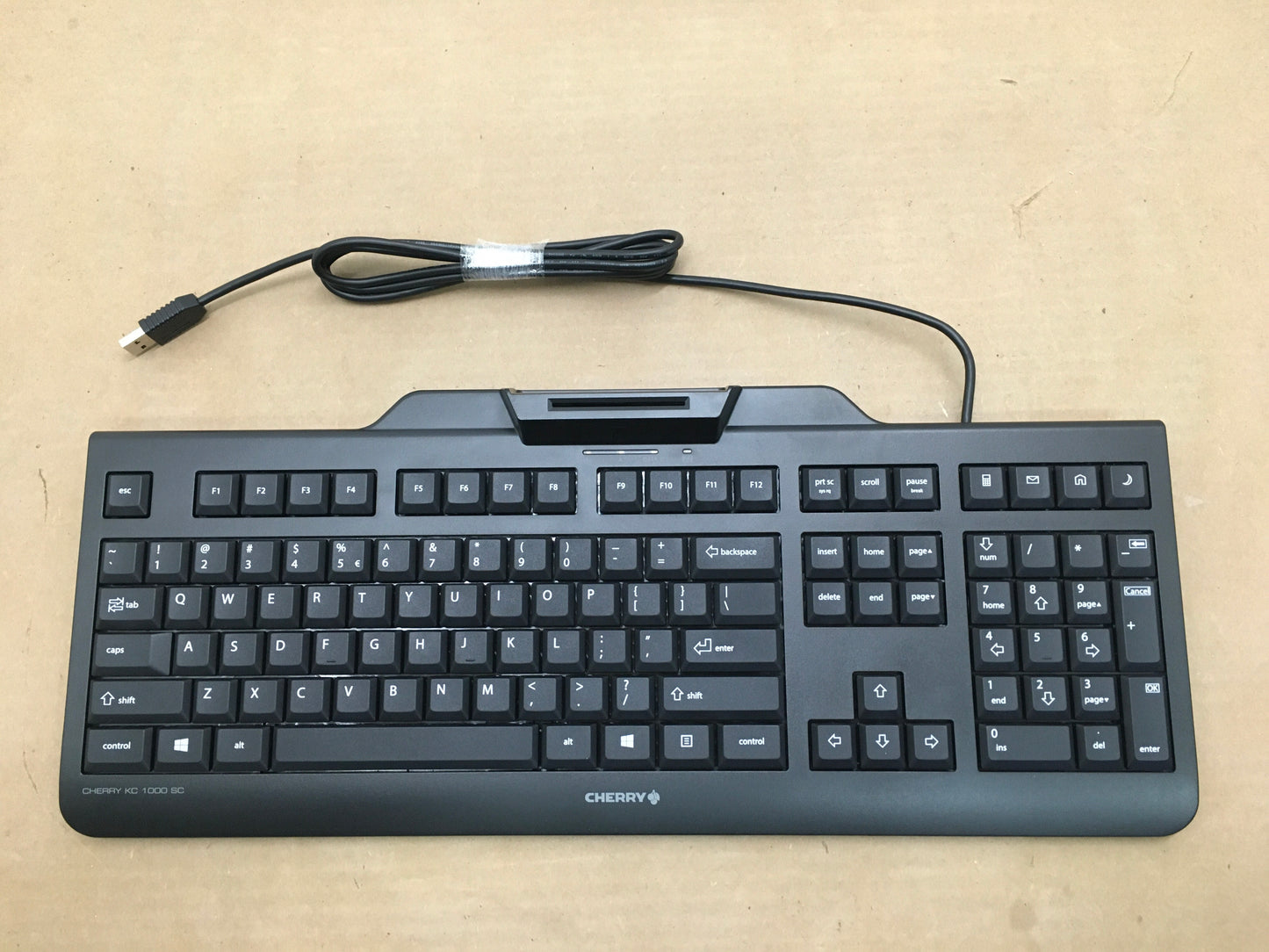 Cherry-Electrical-USB-Keyboard-with-Credit-Card-Reader