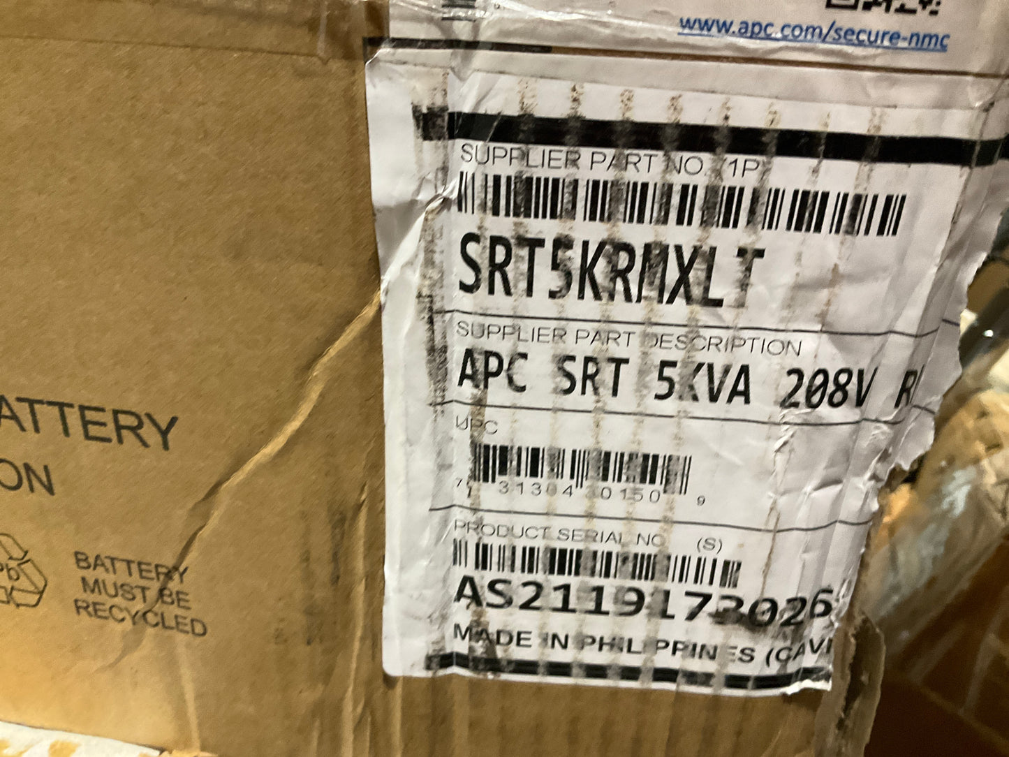 APC-SmartUPS-SRT-5000VA-RM---Step-Down-Transformer