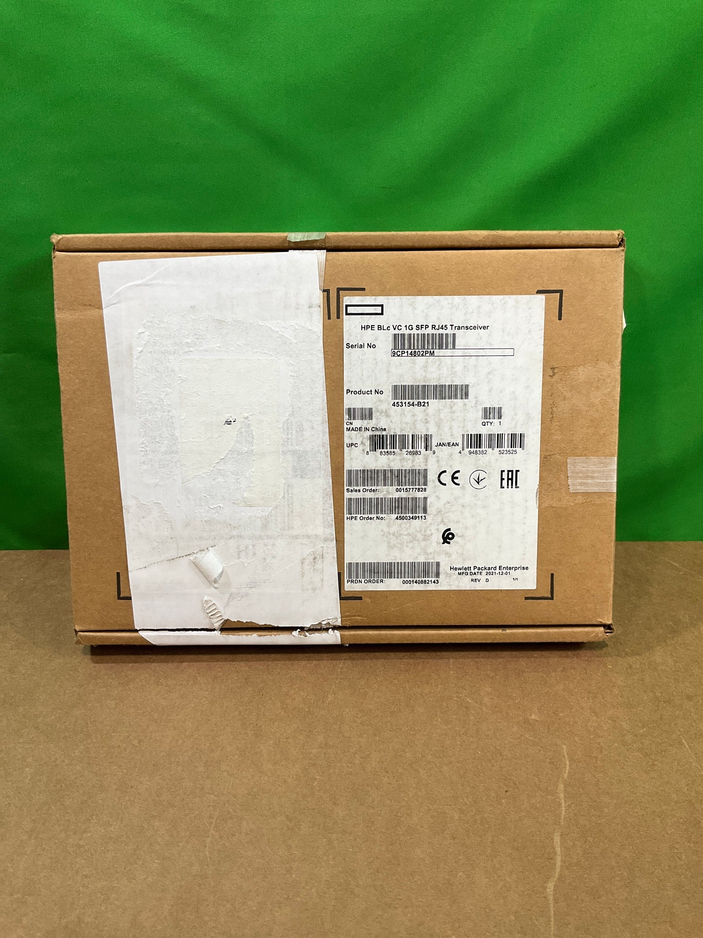 HPE-1000-Base-T-Mini-GBIC