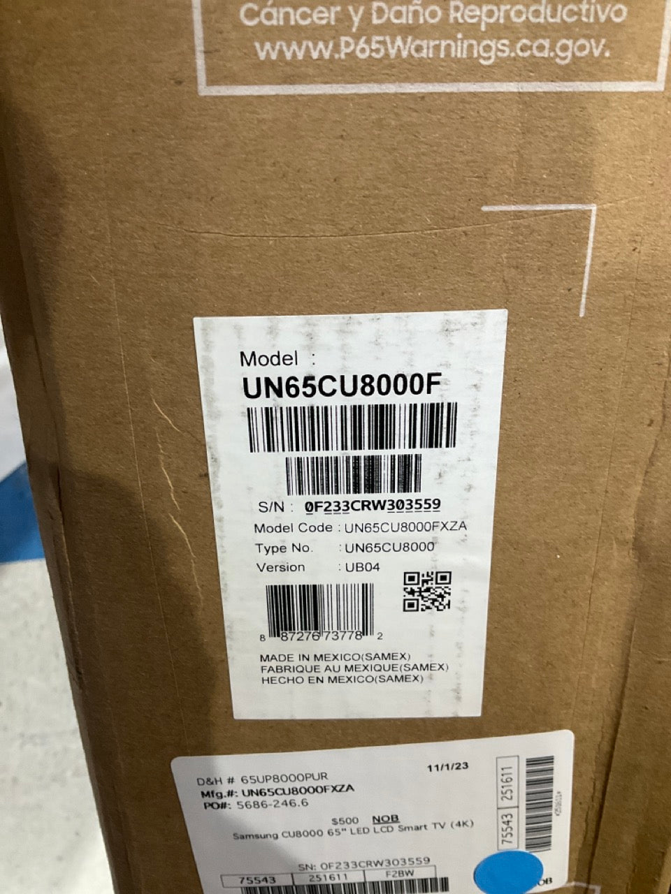 Samsung-CU8000-65--LED-LCD-Smart-TV--4K-