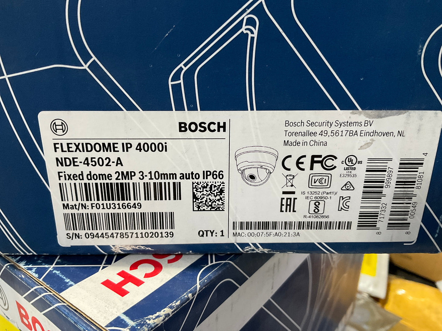Bosch-FlexiDome-IP-4000i-Outdoor-Camera