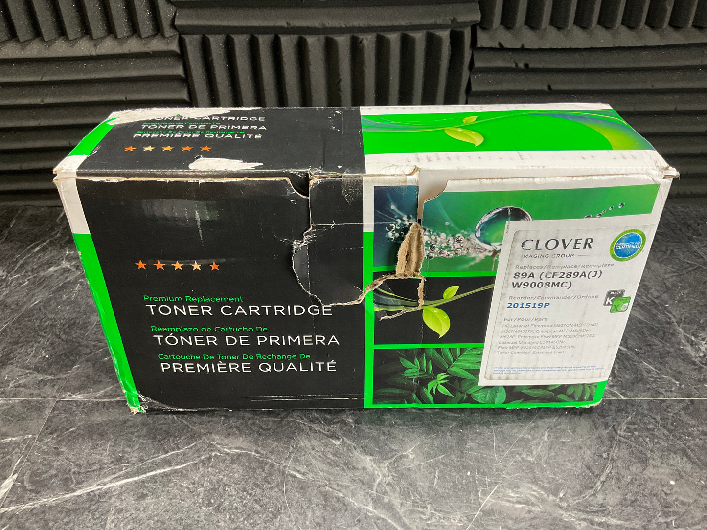 Clover-Remanufactured-Extended-Yield-Toner--CF289A-Black-