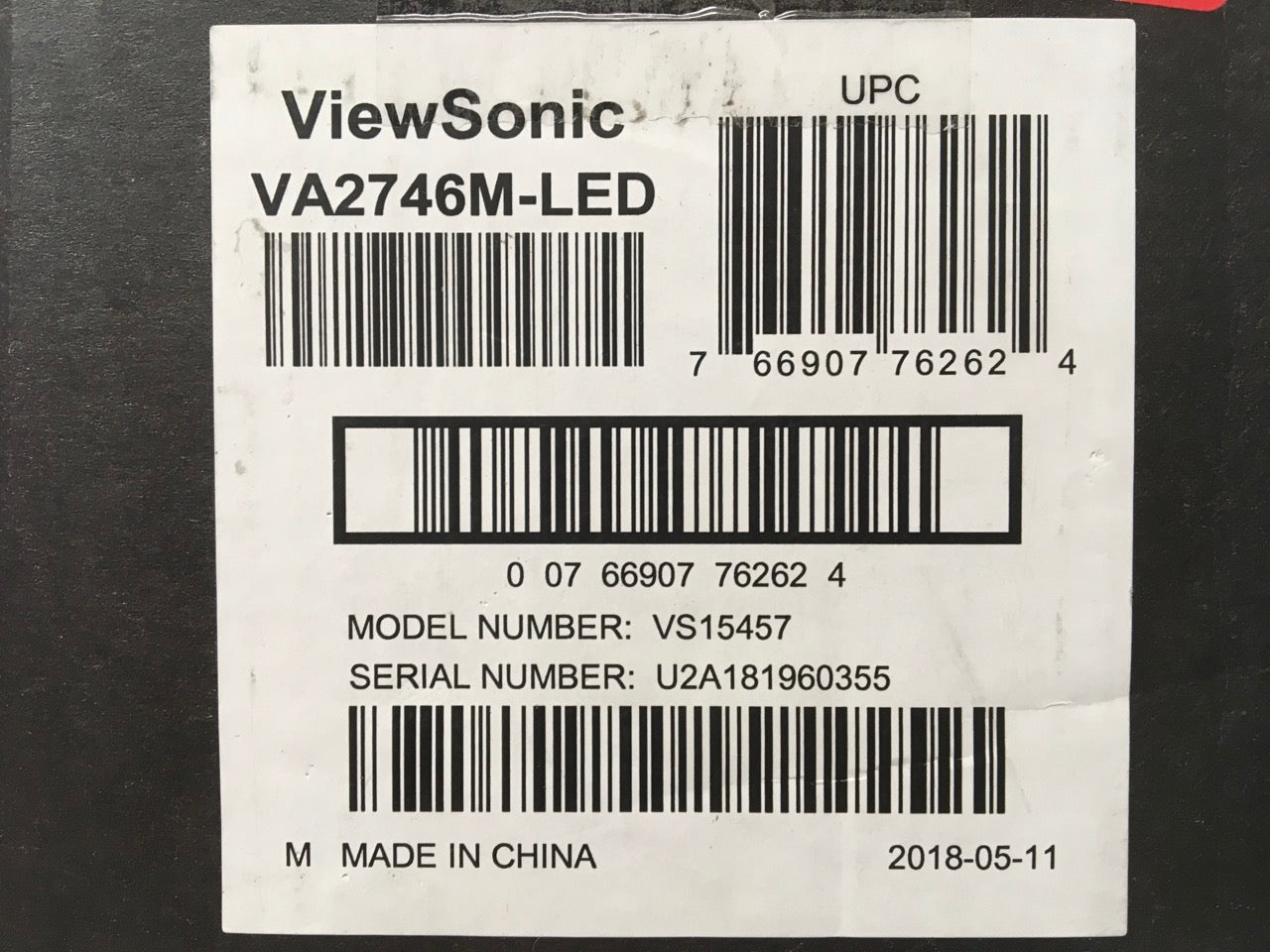 Viewsonic-VA2746m-LED-27--LED-LCD-Monitor--1080p-