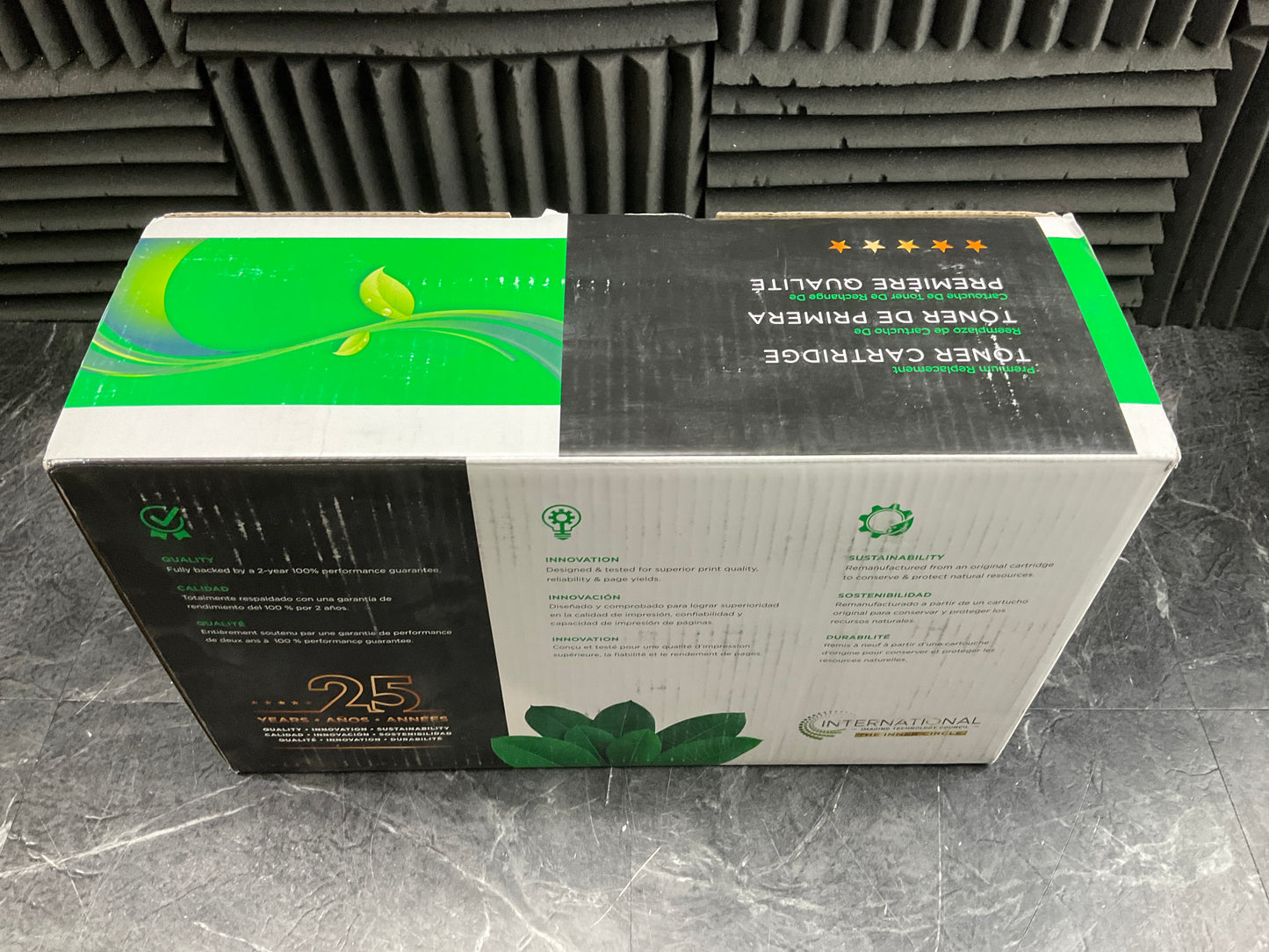 Clover-Remanufactured-Toner-Replacement--HP-CE225X,-Black-