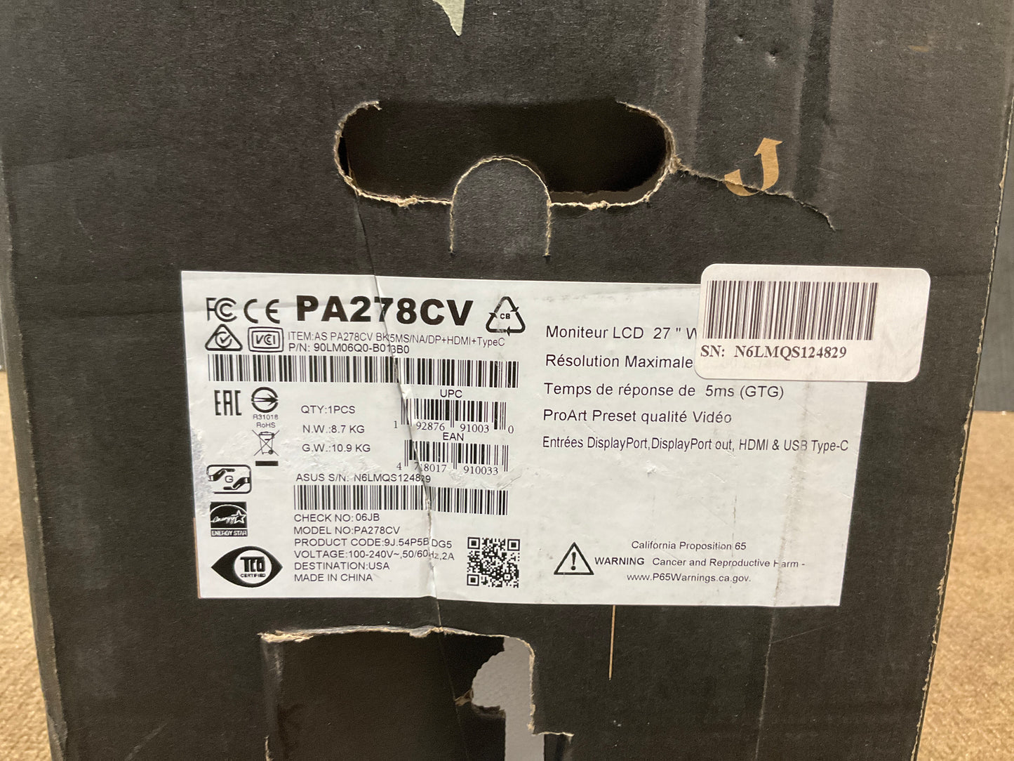 Asus-ProArt-27--LED-LCD-Monitor--WQHD-