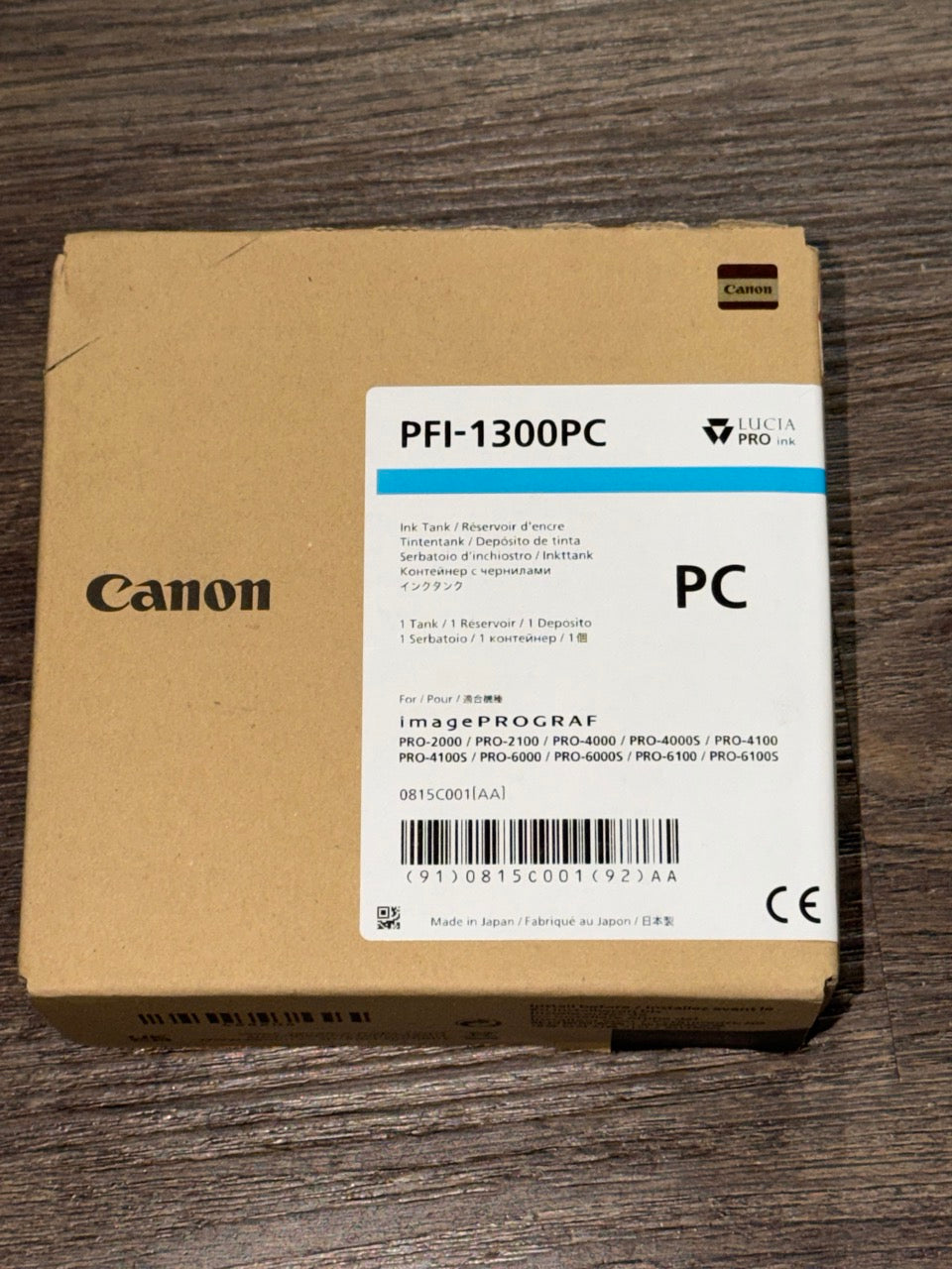 Canon-PFI-1300PC-Photo-Cyan-Ink-Cartridge