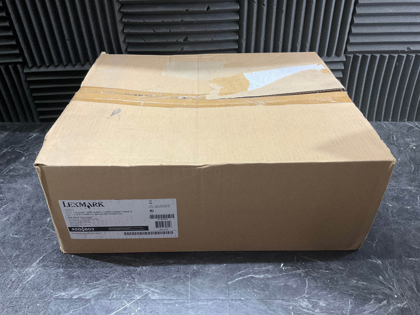 Lexmark-550-Sheet-Tray-Insert
