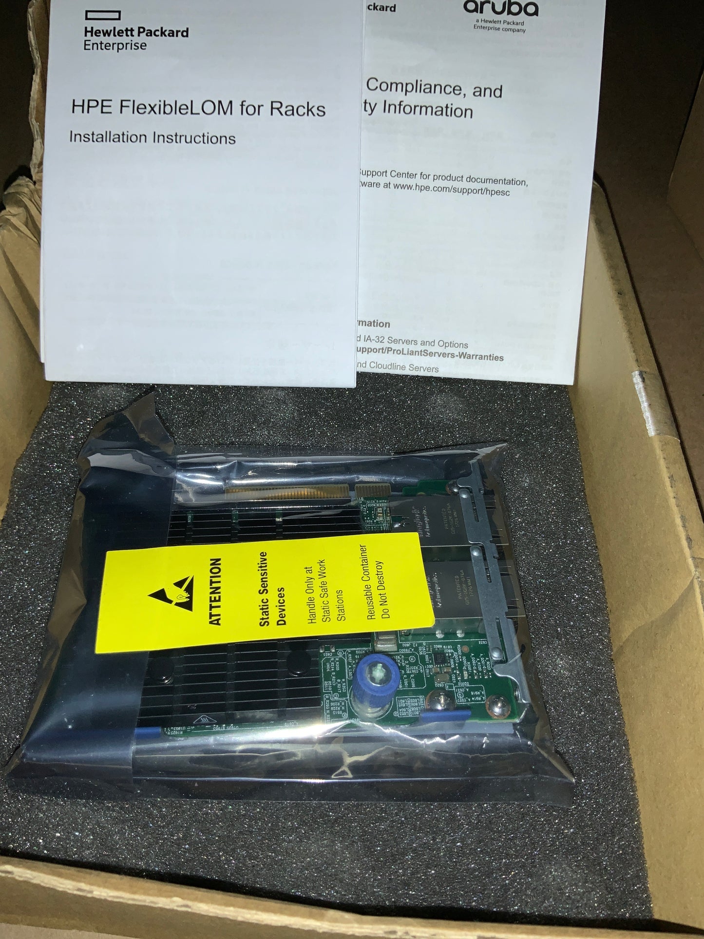 HP-535FLR-T-Dual-Port-10-Gigabit-PCI-E3x8-Ethernet-Card