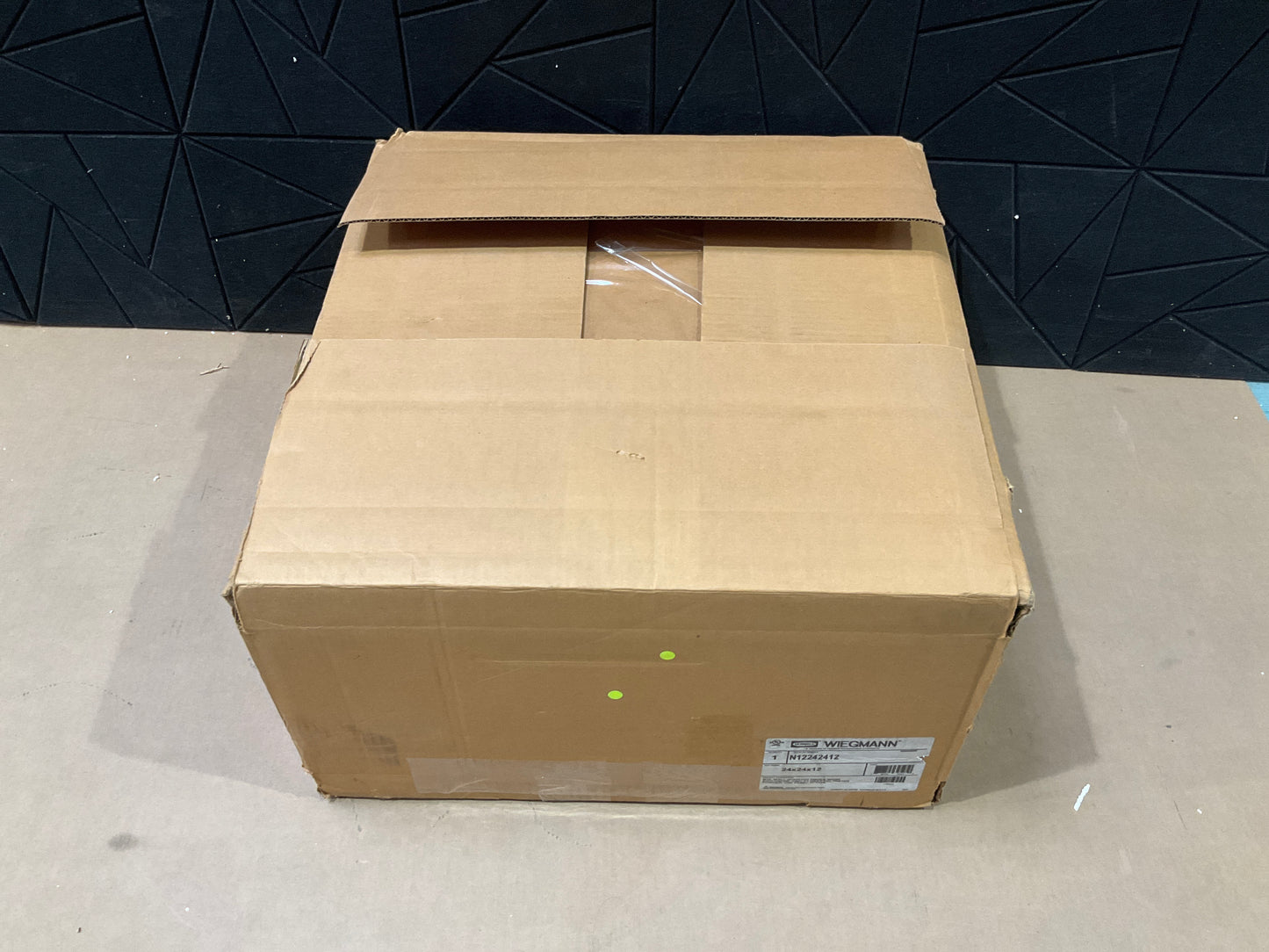 Wiegmann-Metal-Enclosure--Grey-24-x-24--x-12--