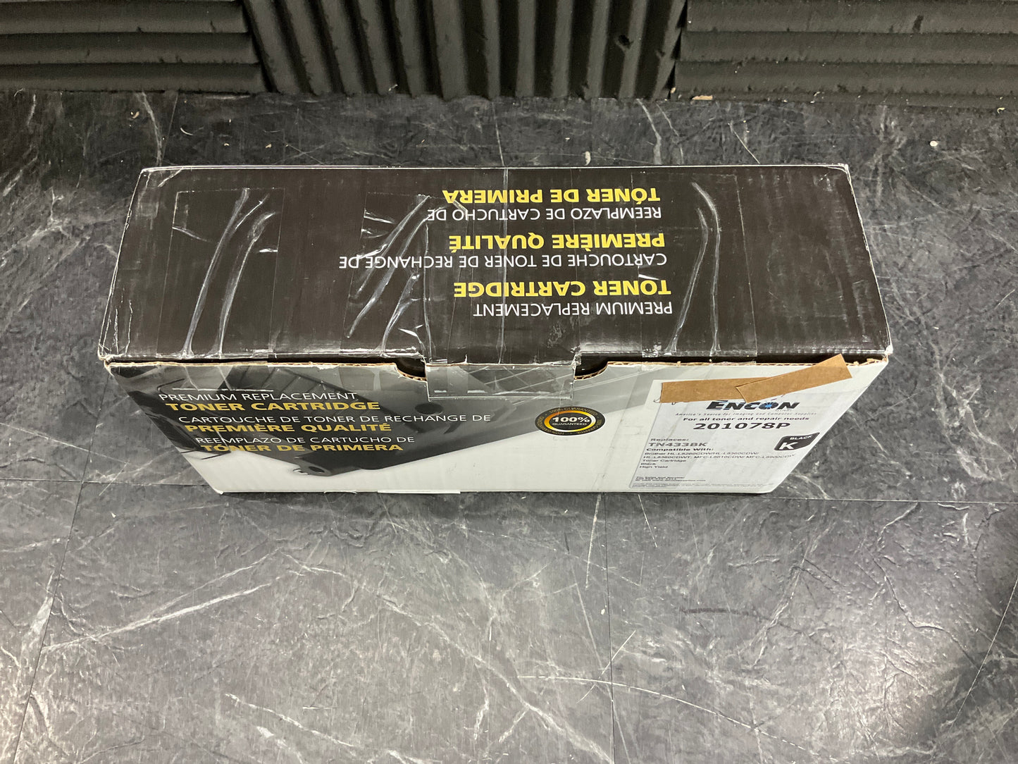 Encon-Toner-Replacement-Cartridge--TN433BK,-Black-