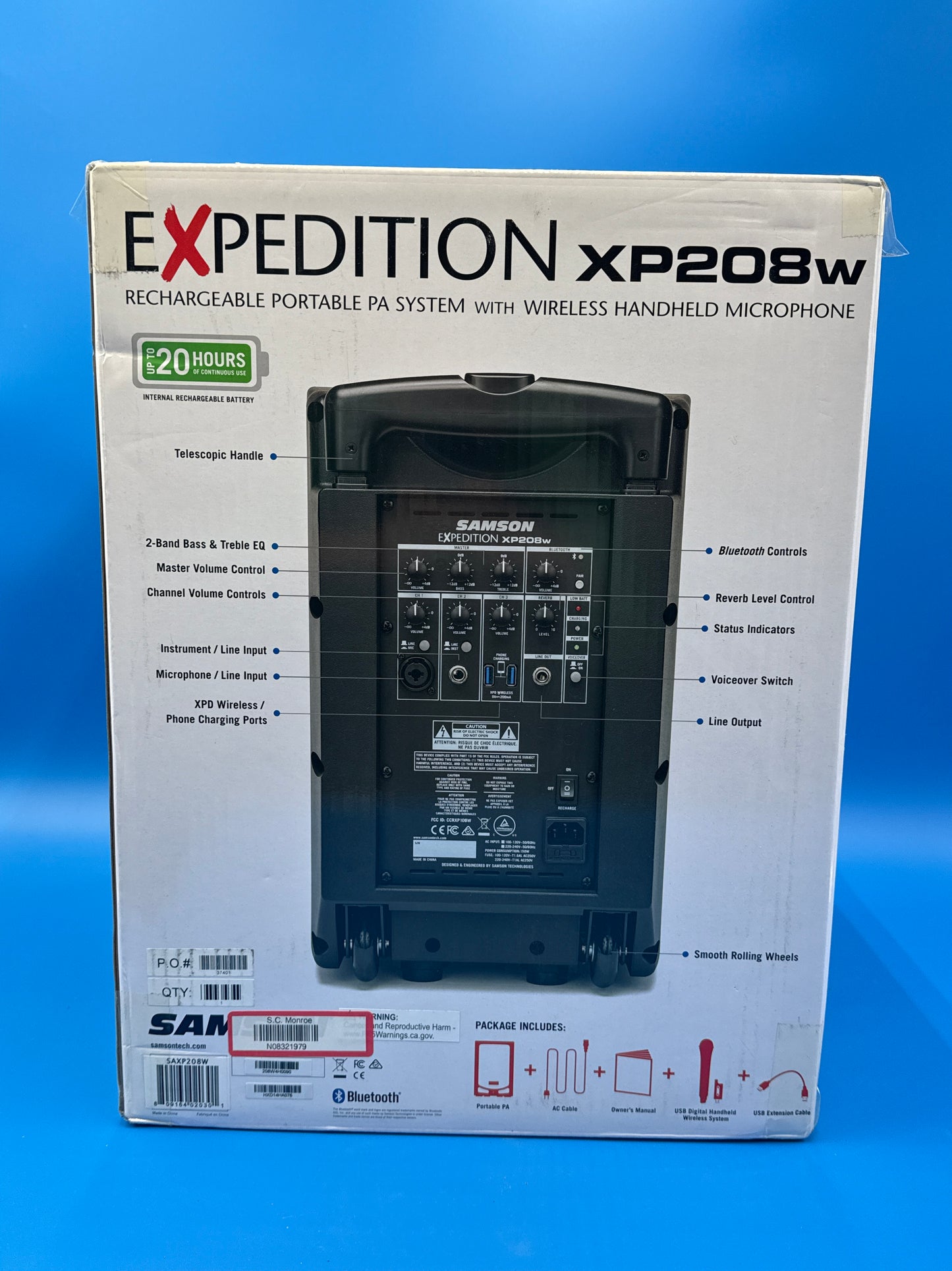 Samson-Tech-8--Wireless-Public-Address-System
