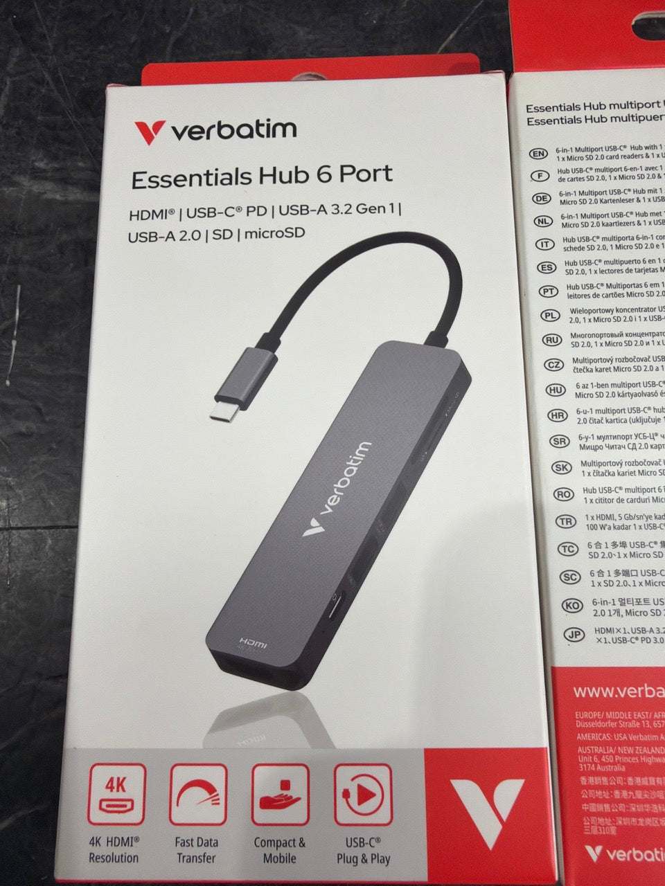 Verbatim-Essentials-USB-C-Hub