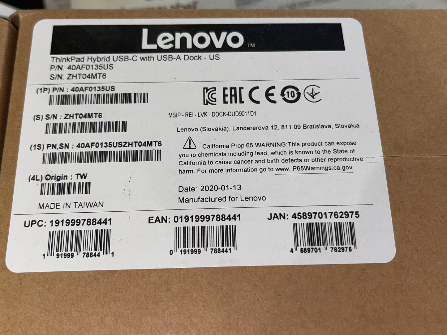 Lenovo-ThinkPad-Hybrid-USB-C-Dock