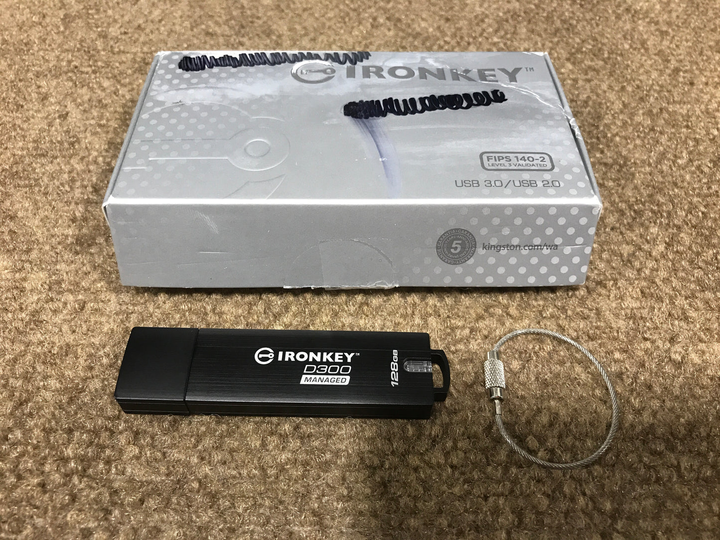 Kingston-IronKey-D300-128GB-Secure-USB3-Flash-Drive