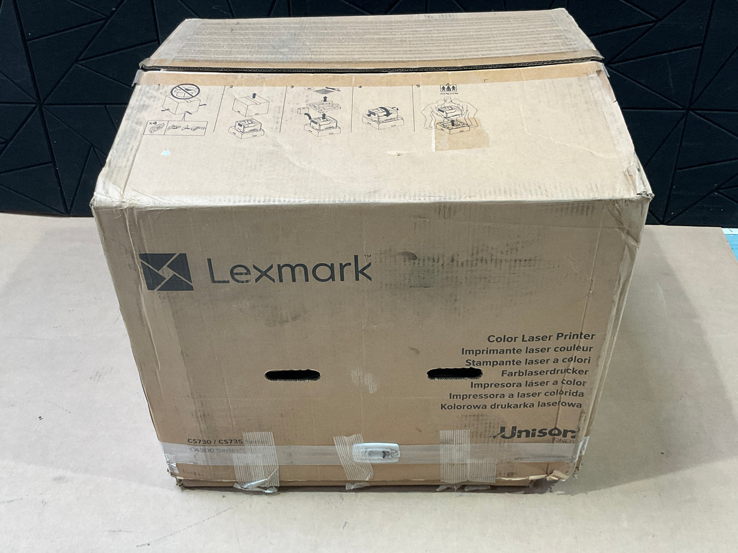 Lexmark-CS735de-Color-Laser-Printer
