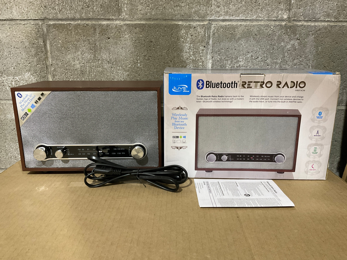 GPX-iLive-Bluetooth-Retro-Radio