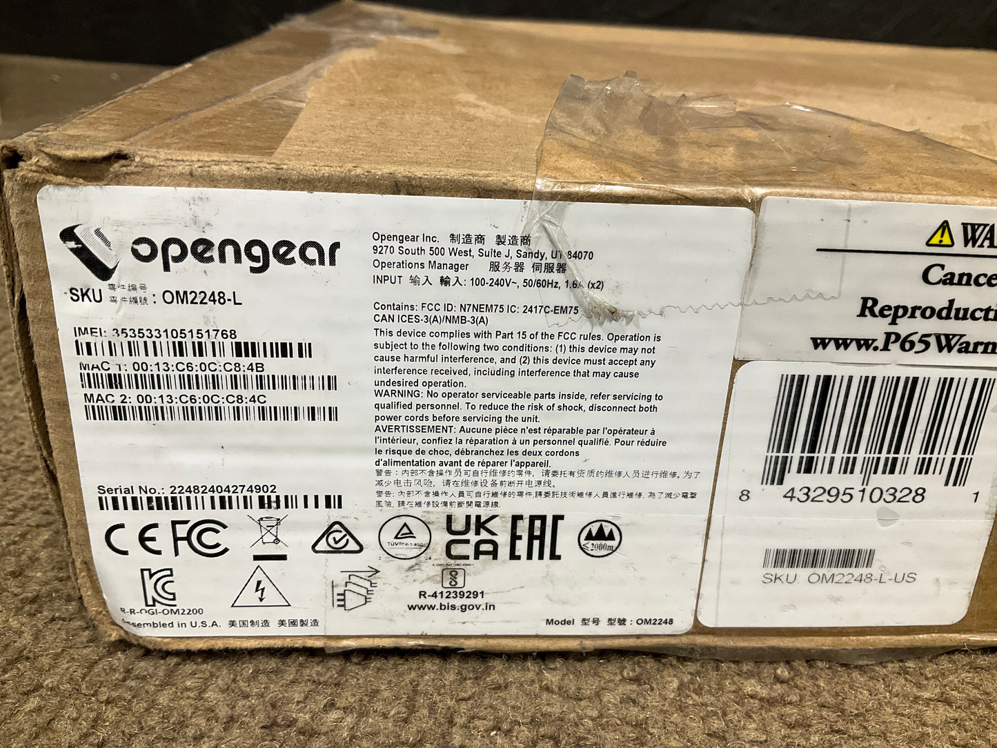 Opengear-OM2248-Consold-Server--48-port-