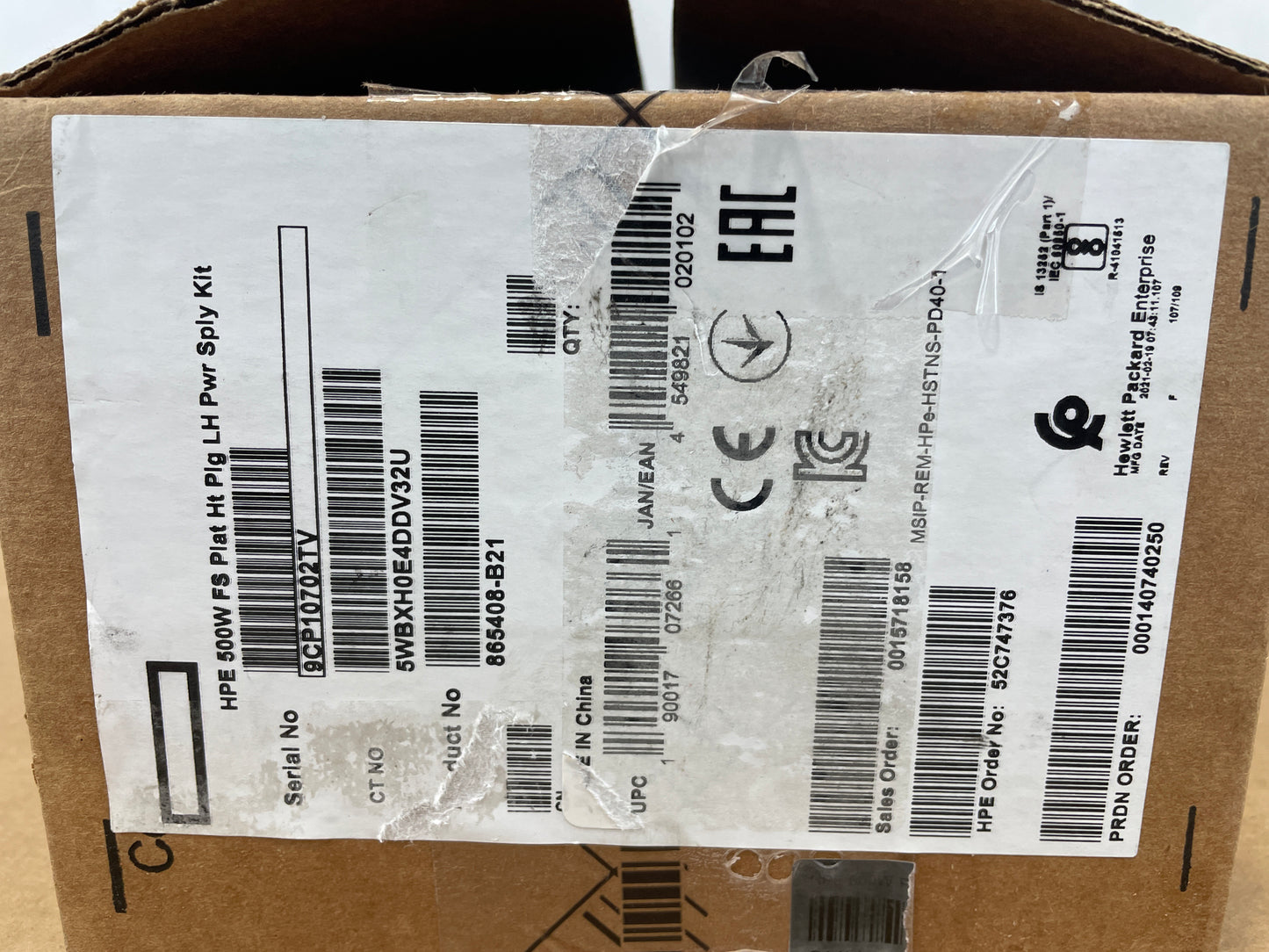 HPE-Hot-Swap-Redundant-Power-Supply--FlexSlot-