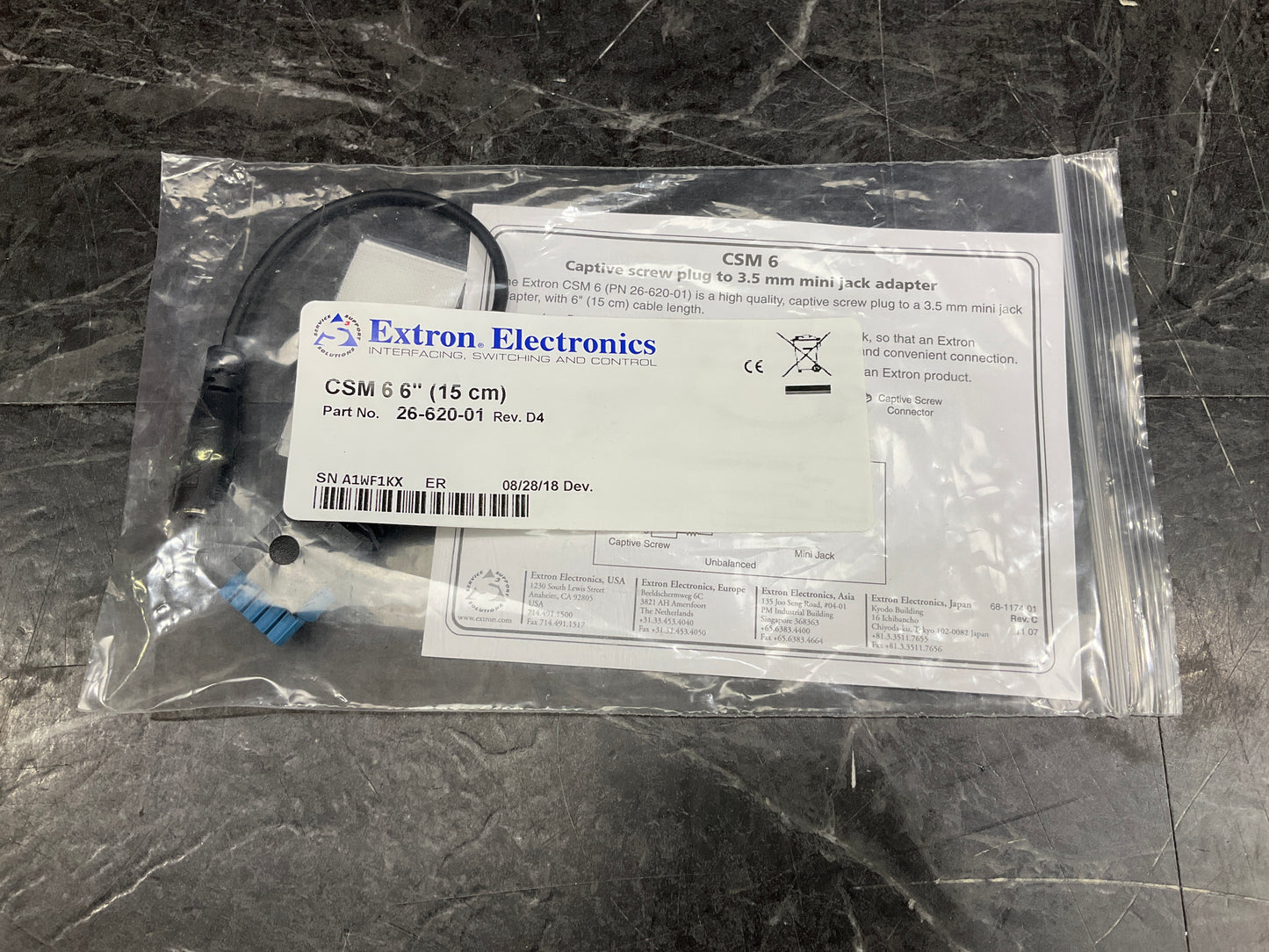 Extron-Electronics-Captive-Screw-to-Mini-Stereo-Adapter-Cable