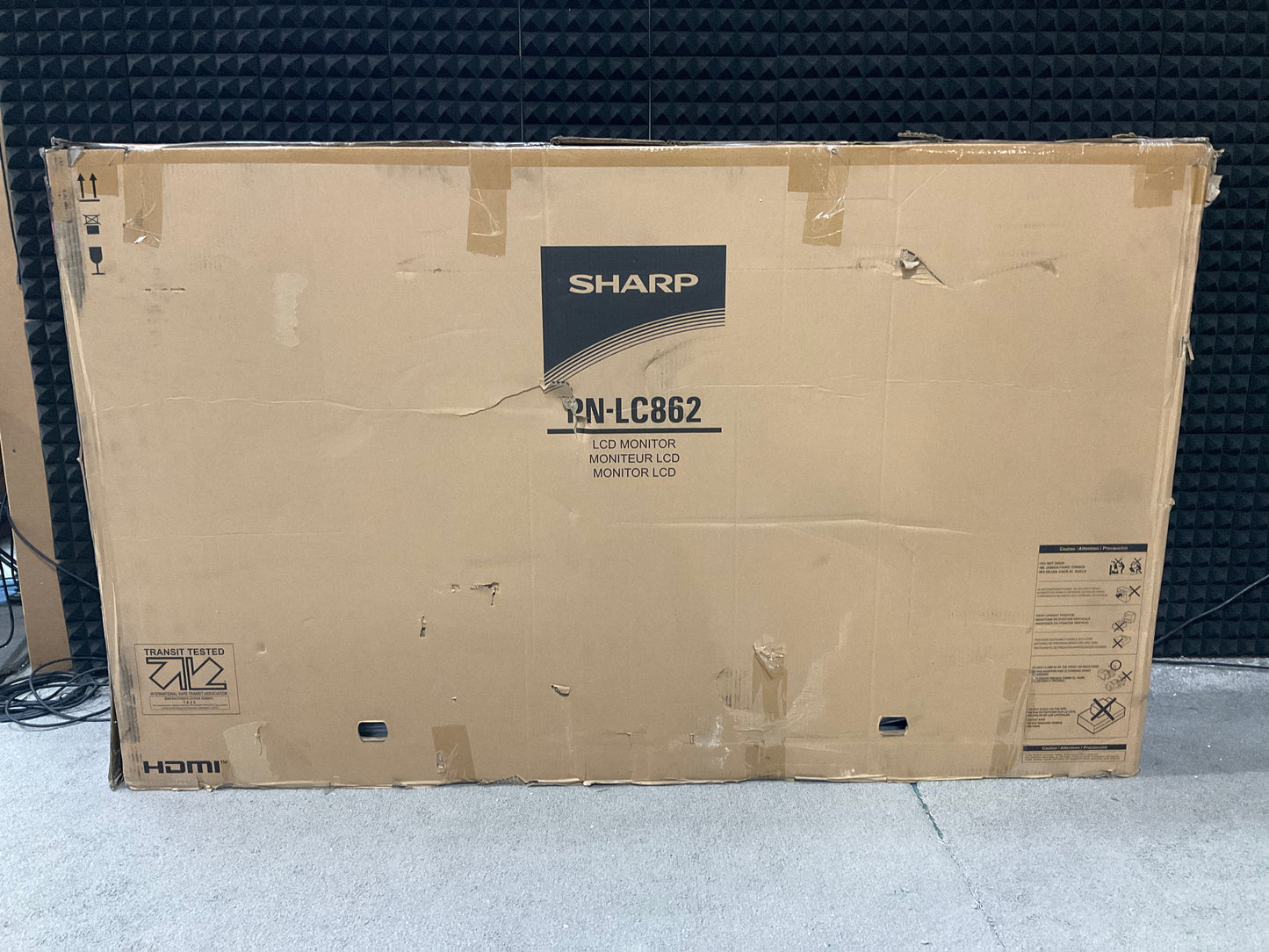 Sharp-PN-LC862-86--TouchScreen-LED-LCD-Display--4K-
