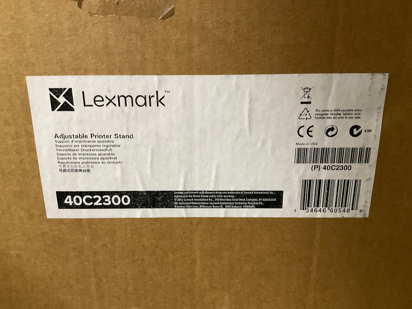 Lexmark-Printer-Stand--CS730-XC4240-