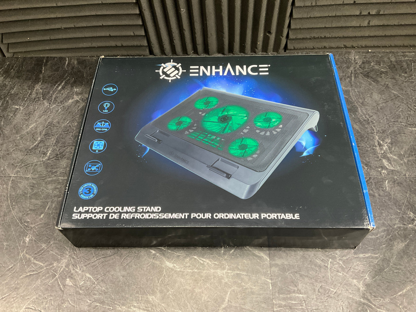 Enhance-Laptop-Cooling-Stand--Green-