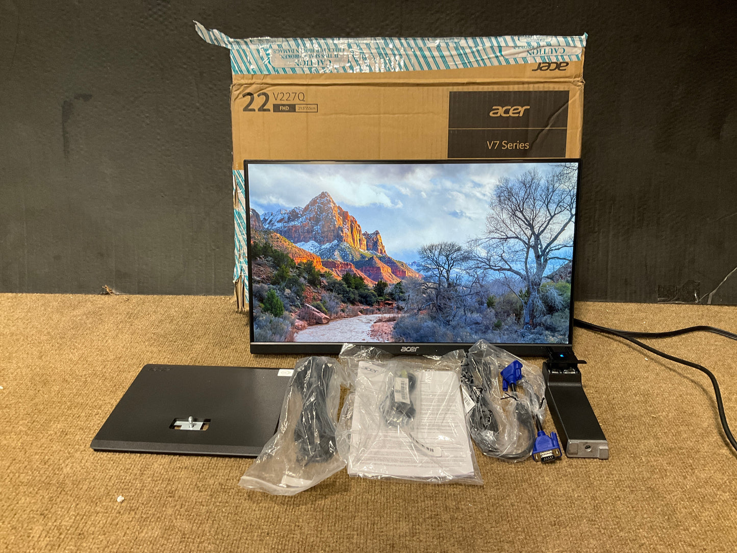 Acer-V227Q-21-5--LED-LCD-Monitor--1080p-