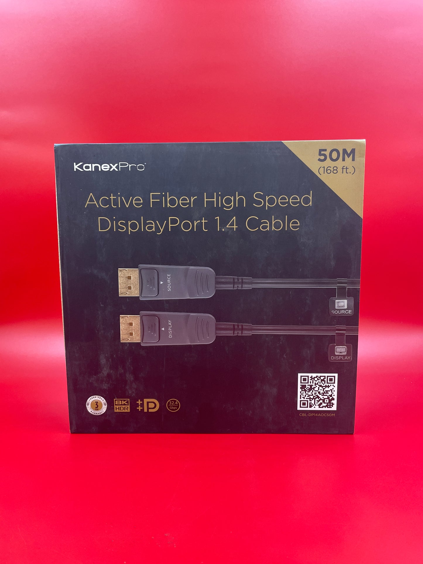 KanexPro-Active-Fiber-DisplayPort-1-4-Cable--50-meters-