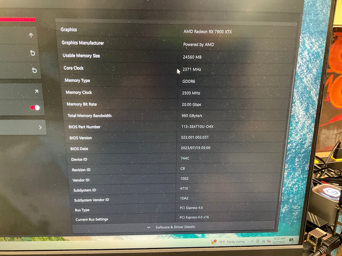 AMD-Radeon-Sapphire-RX7900-XTX-24GB-GDDR6-HDMI-DP-PCI-E4x16-Video-Card