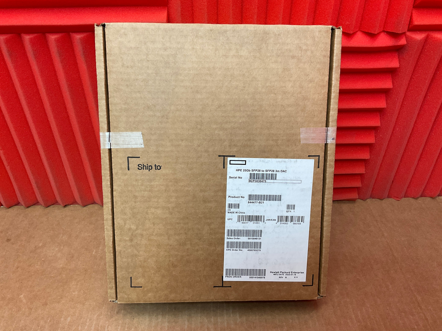 HPE-25Gbase-Direct-Attach-Cable