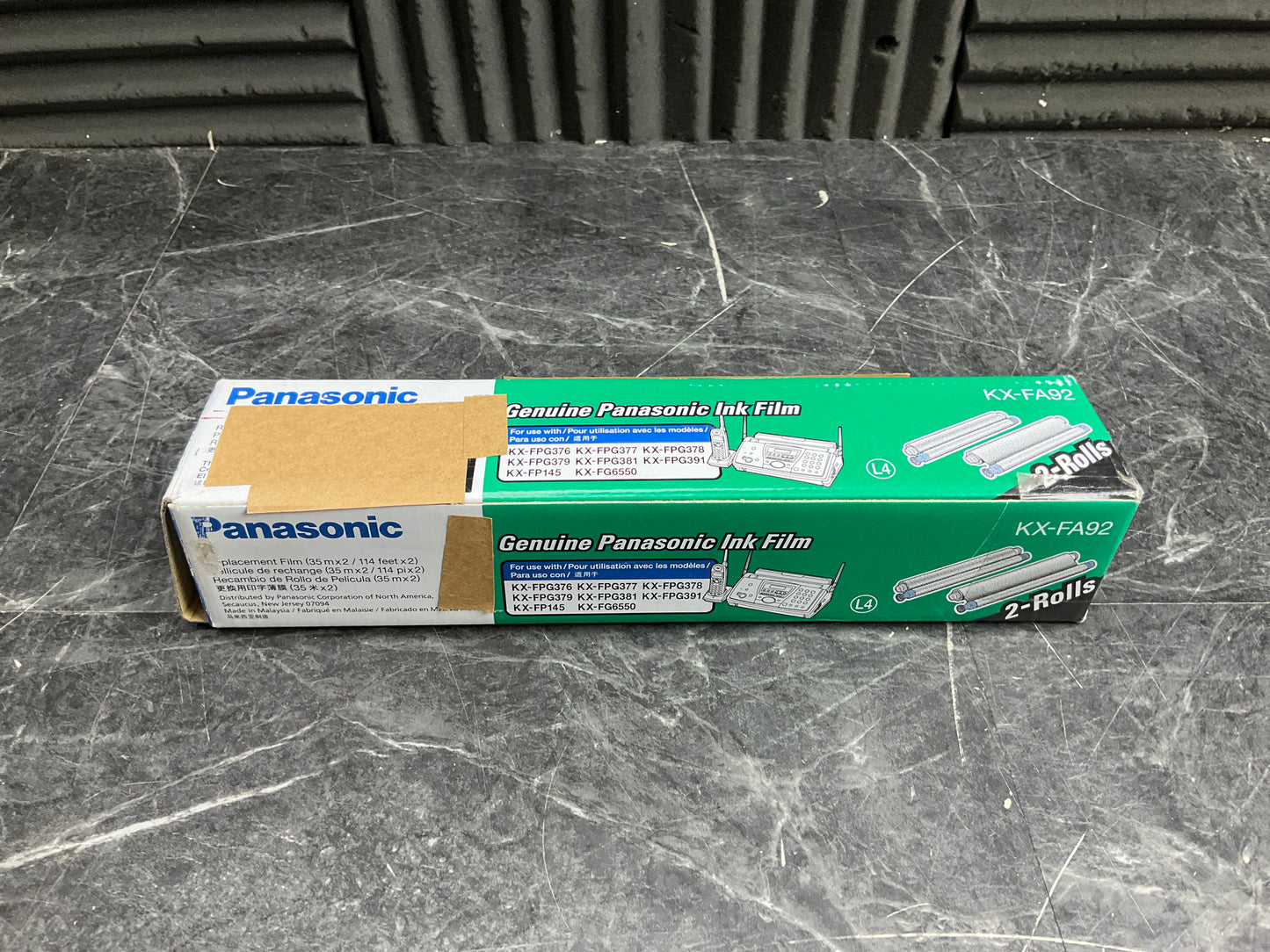 Panasonic-Fax-Film-Cartridge--KX-FPG376-KX-FPG377-KX-FPG378-KX-FPG379-KX-FPG381-KX-FPG391-KX-FP145-KX-FG655,-2-Pack-