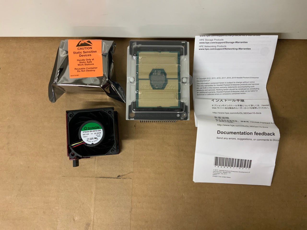 HPE-Intel-Xeon-Silver-4208-2100Mhz--11MB-Cache--Octa-Core-Processor--ProLiant-DL380-Gen10-