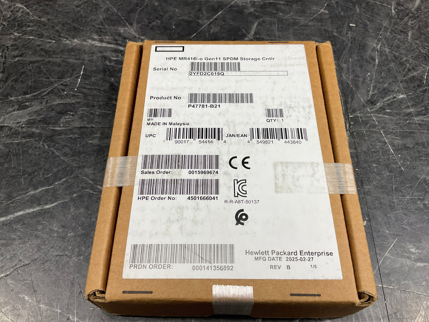 HPE-Broadcom-MegaRAID-MR416i-o-Gen11-OCP-Card