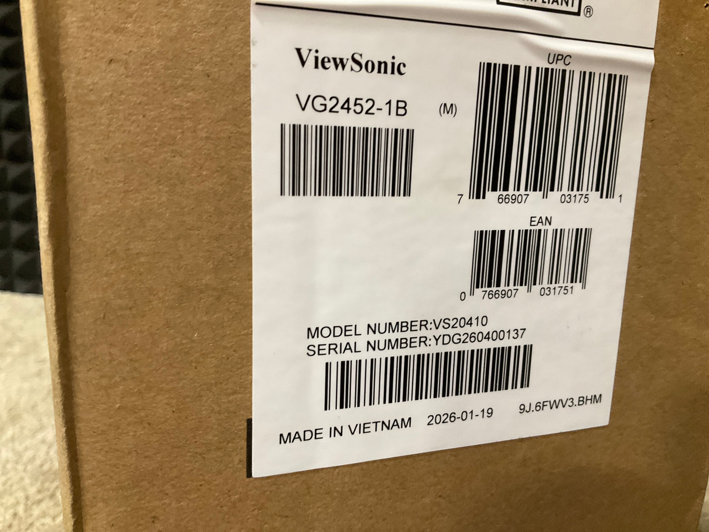 Viewsonic-23-8--USB-C-Ergonimic-IPS-LED-Monitor--1080p-