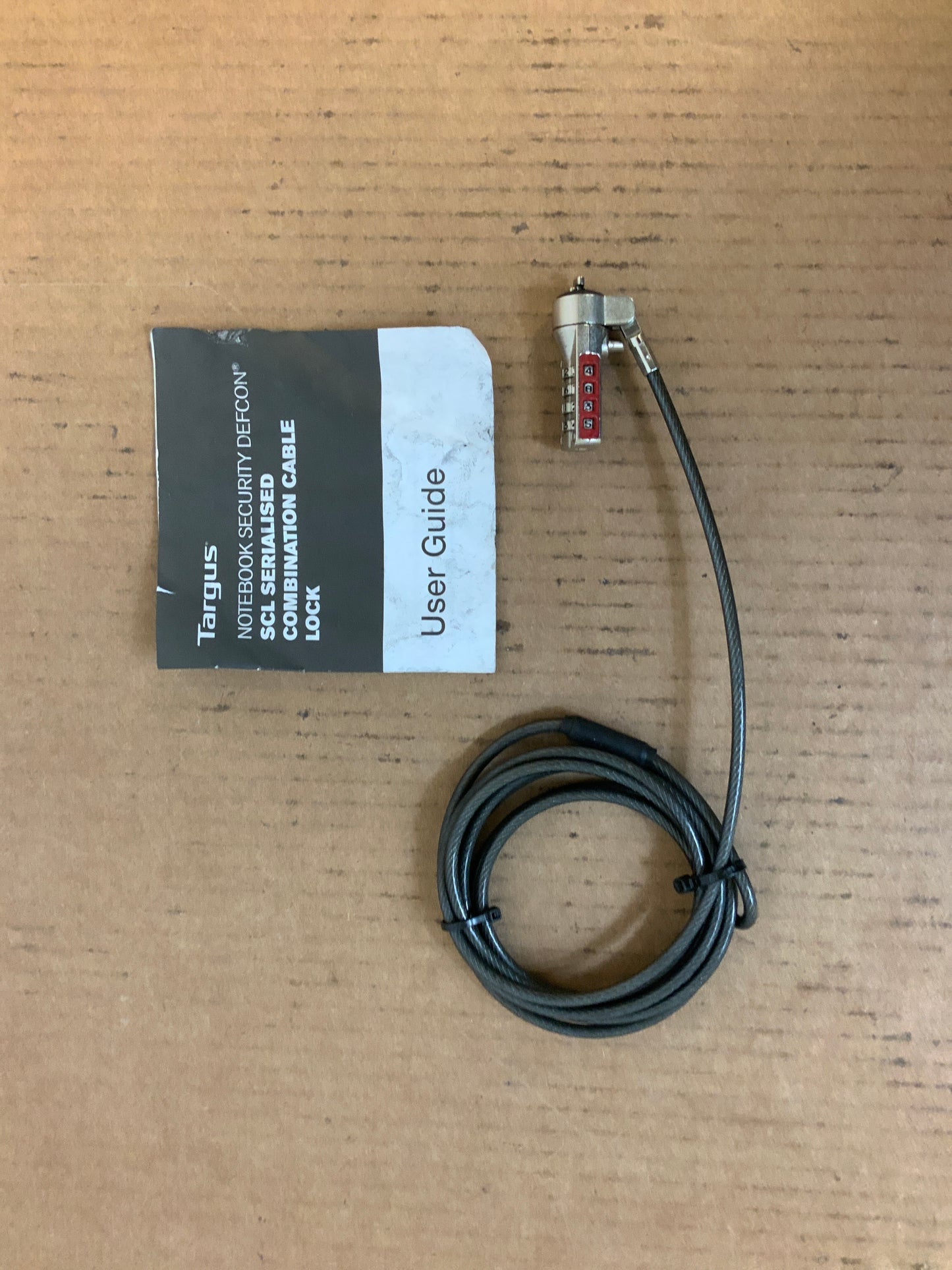 Targus-Defcon-Serialized-Cable-Lock