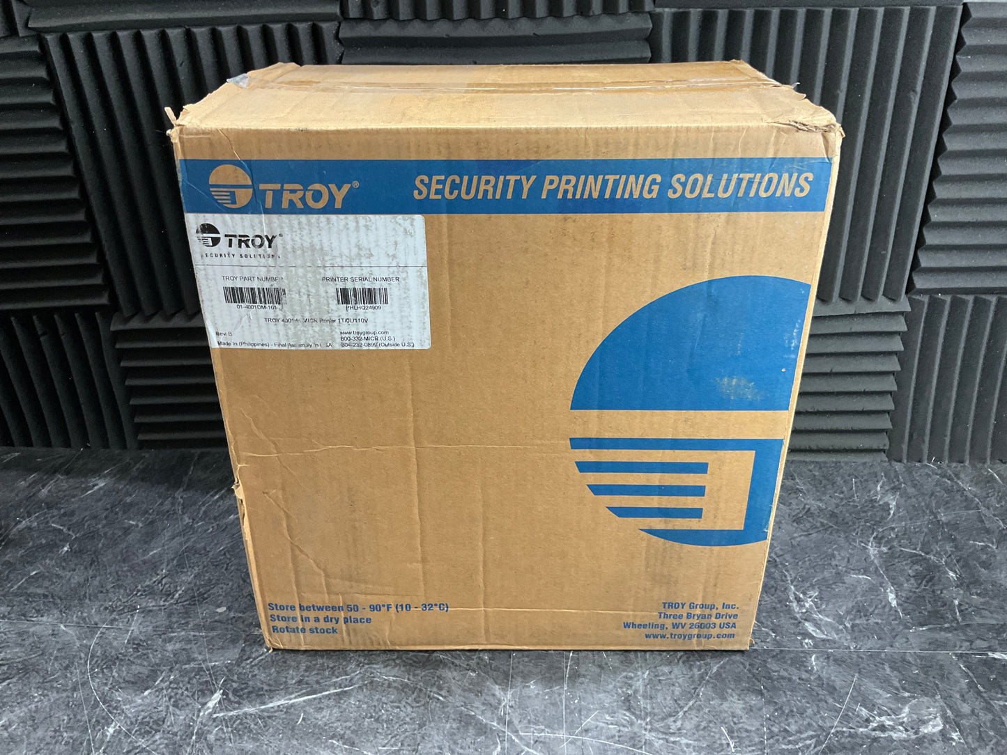 Troy-HP-LaserJet-4001dn-Printer--0-locking-tray-110v-