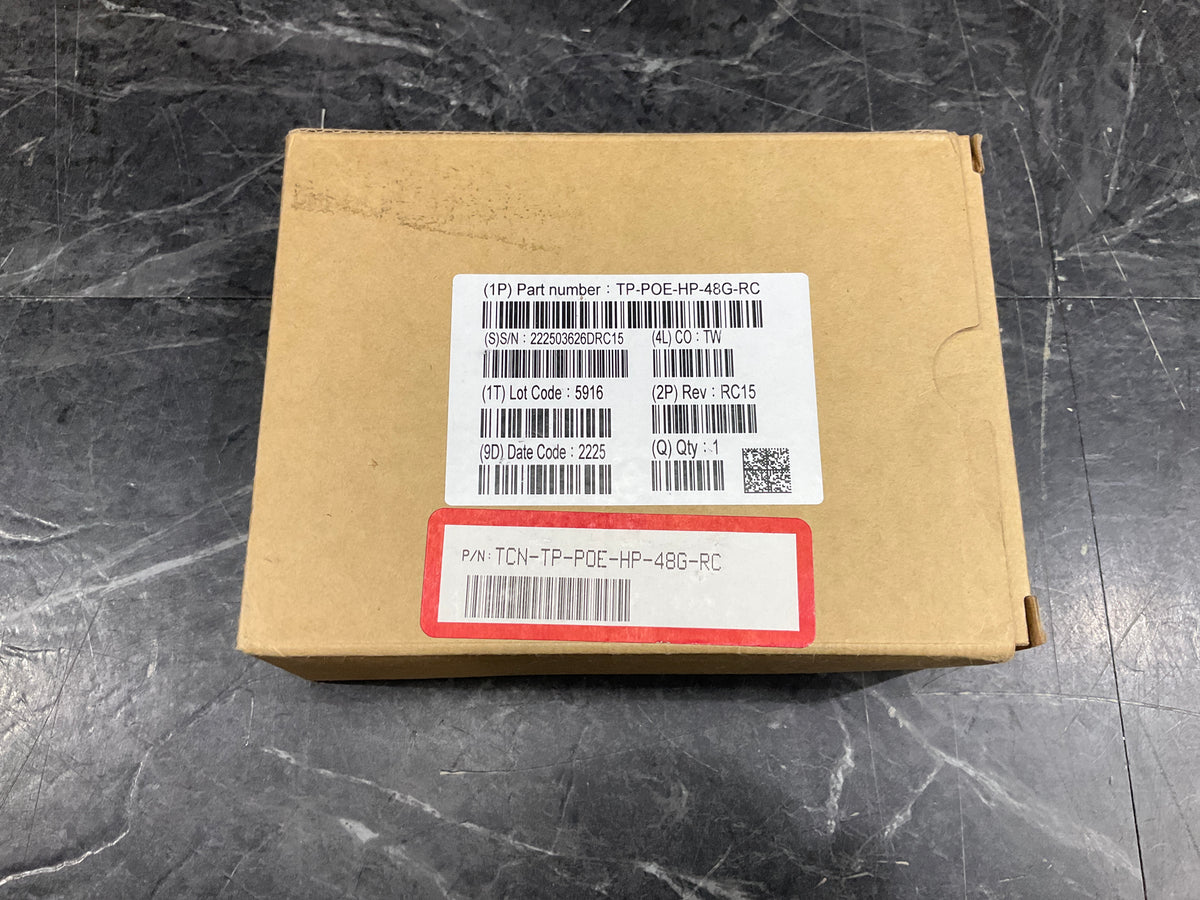 Tycon-Systems-Gigabit-PoE-Injector--50watt-48v-
