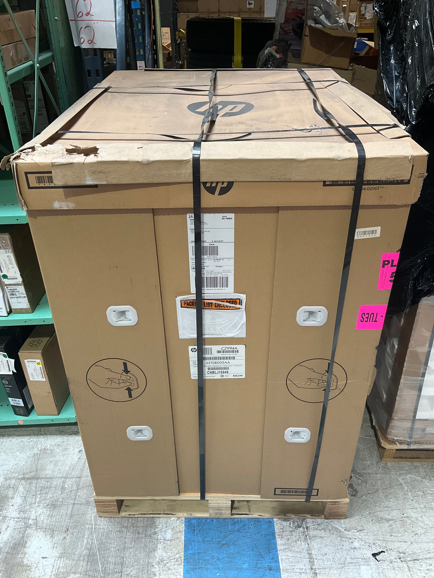 HP-LaserJet-Stacker---Stapler--M830z-M806x-