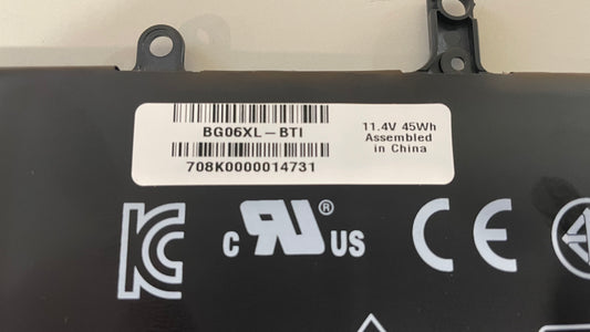 BTI-HP-BG06XL-3-Cell-Li-Ion-Battery