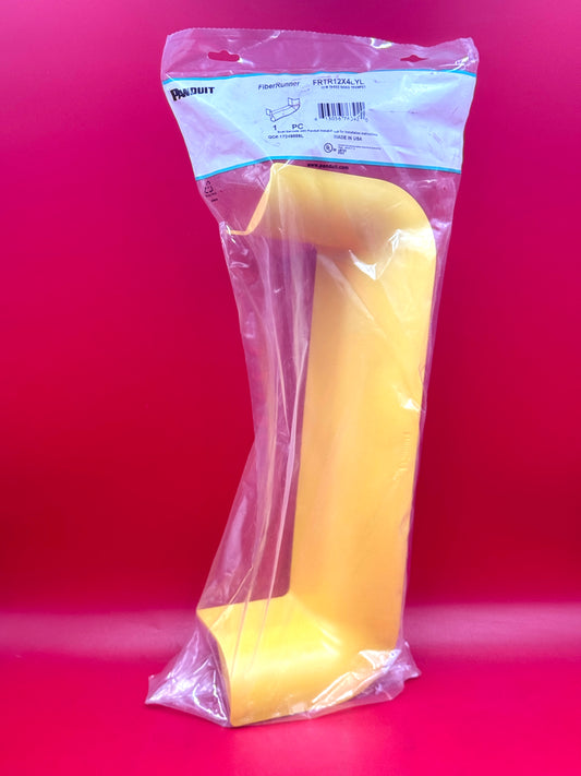 Panduit-3-Sided-BRC-Trumpet-Fitting--yellow-