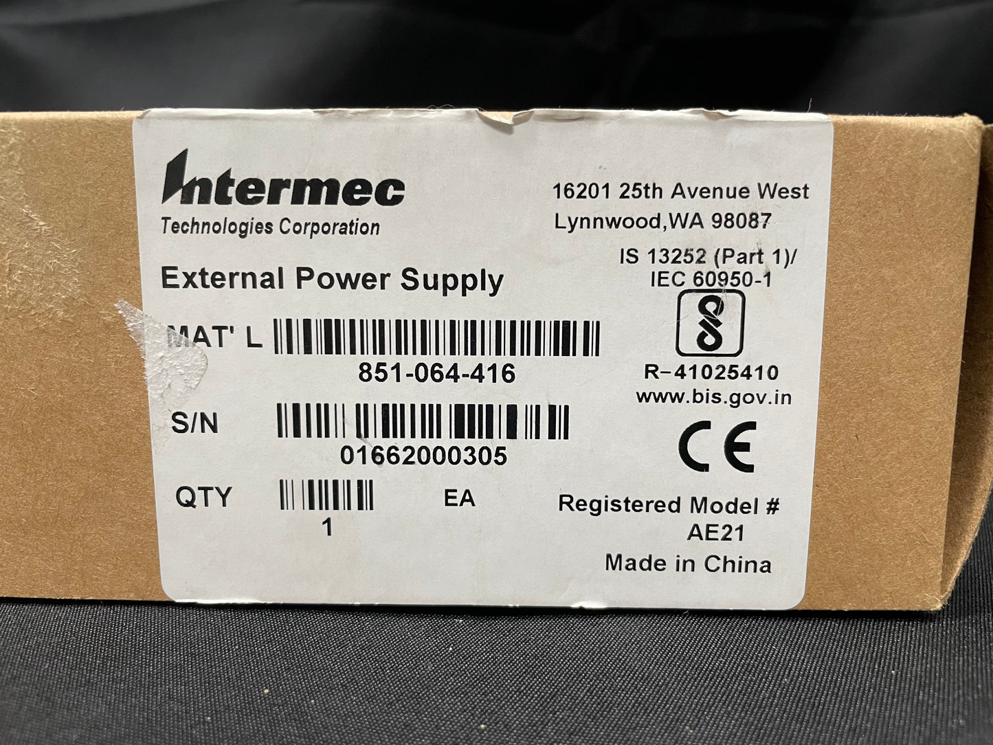 Honeywell-AC-Power-Supply